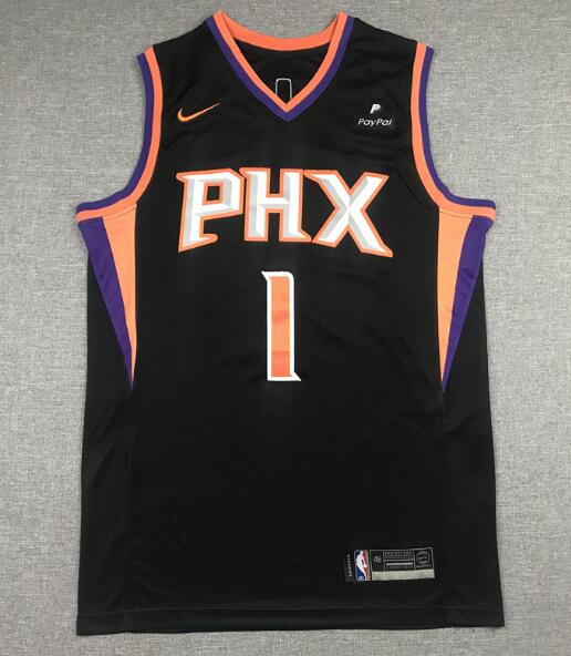 Men Phoenix Suns 1 Devin Booker Nike 2021 NBA Jersey