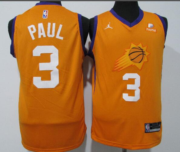 Men's Chris Paul Phoenix Suns 2020-21 Orange Statement Edition Jersey