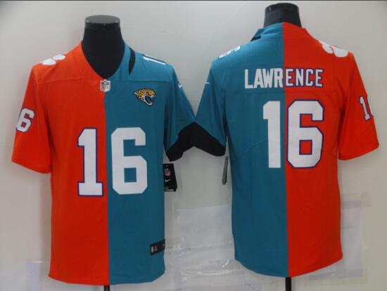 Men's Trevor Lawrence stitched jersey