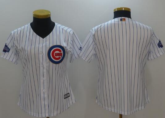 Women Chicago Cubs White 2021 stitched MLB Jersey