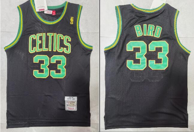 Men's Boston Celtics Lary Bird 33 stitched jersey