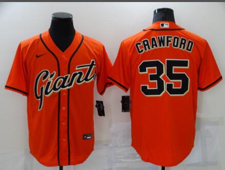 BRANDON CRAWFORD SAN FRANCISCO GIANTS Men's Stitched jersey