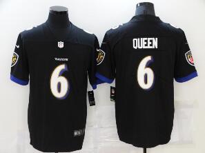 Men's Baltimore Ravens Patrick Queen Nike Purple 2020 NFL   Jersey