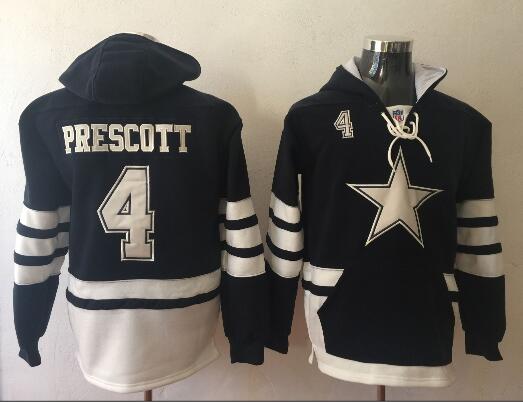 Men Dallas Cowboys #4 Dak Prescott Hoodie