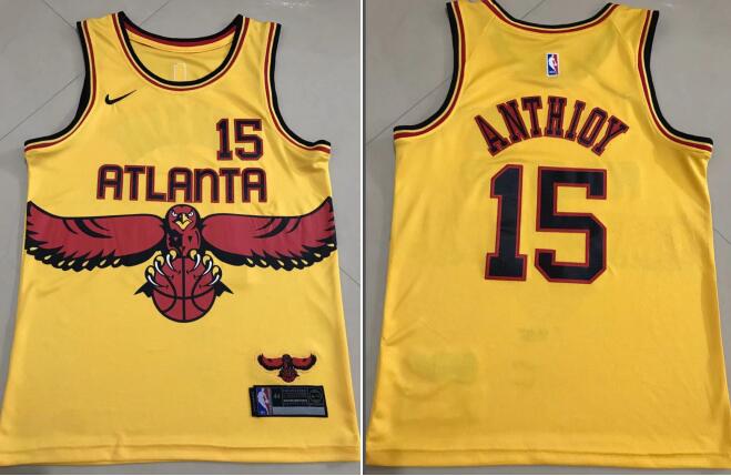Carmelo Anthony Atlanta Hawks 15 men stitched Jersey