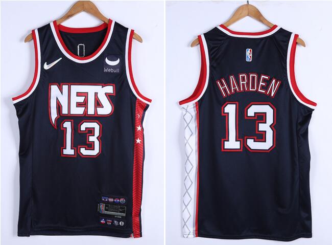 James Harden Brooklyn Nets Nike 2021/22 Swingman Jersey - City Edition - Navy
