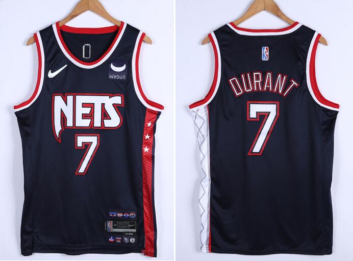 Kevin Durant Brooklyn Nets Nike 2021/22 Swingman Jersey - City Edition - Navy