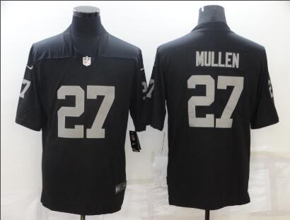 Nike Men’s Las Vegas Raiders 27 Trayvon Mullen Black  Vapor Untouchable Limited Jersey