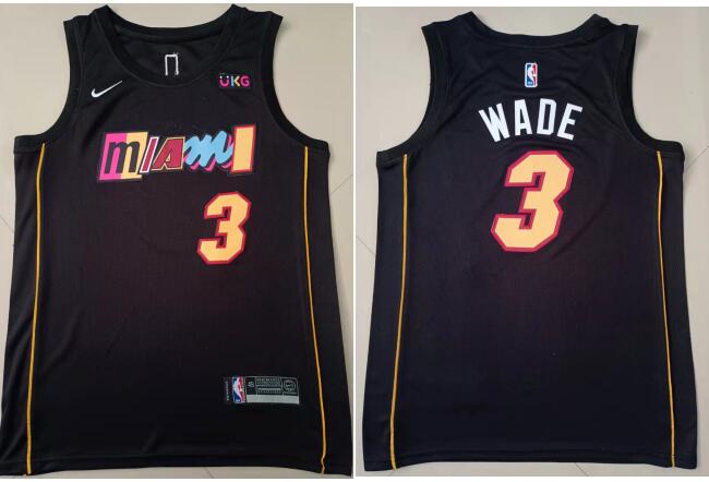 Miami Heat Stitched Wade 3 jersey