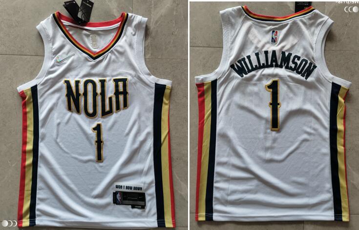 Zion Williamson New Orleans Pelicans Nike 2021/22 Stitched Jersey