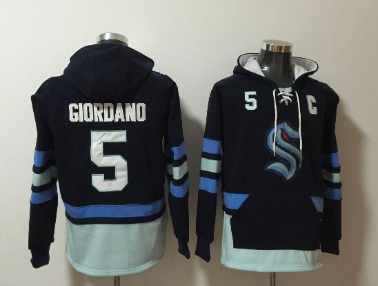 Men's Seattle Kraken Mark Giordano Stitched hoodie