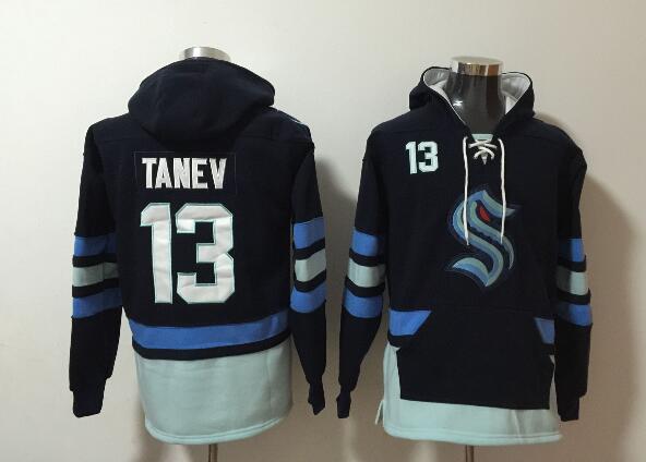 Men's Seattle Kraken Brandon Tanev 13 Stitched hoodie