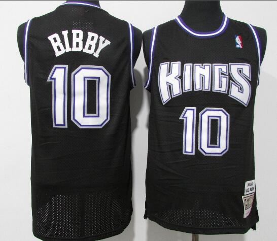 MITCHELL & NESS SWINGMAN  MIKE BIBBY JERSEY SACRAMENTO KINGS ROAD 2001-02