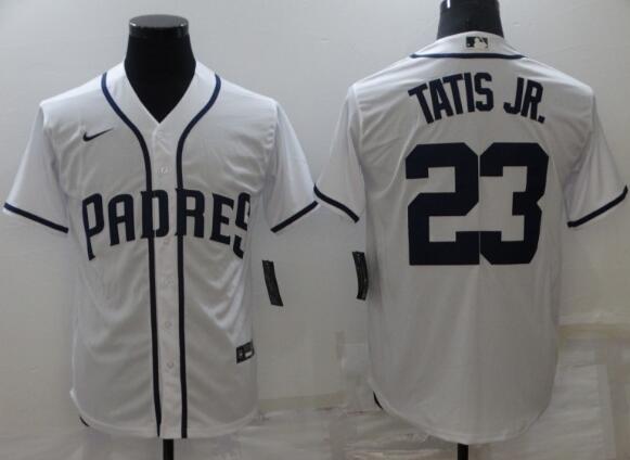 Men San Diego Padres 23 Tatis jr  Nike MLB Jersey