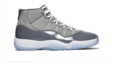 Men Jordan 11 Gray Shoes High Quality