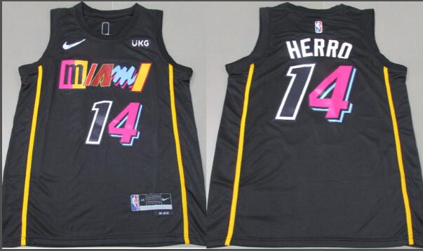 Men's TYLER HERRO NIKE MIAMI HEAT MASHUP SWINGMAN JERSEY