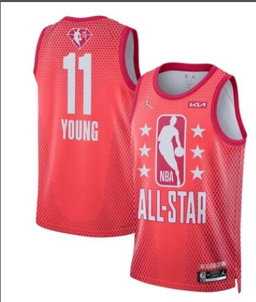 Jordan Brand Trae Young Maroon 2022 Nba All-Star Game Swingman Jersey for Men