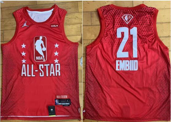 Men's 2022 NBA ALL-STAR GAME JOEL EMBIID #21 SWINGMAN JERSEY