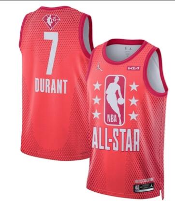 Jordan Brand Kevin Durant Maroon 2022 Nba All-Star Game Swingman Jersey