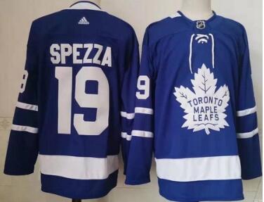 Men's Toronto Maple Leafs #19 Jason Spezza Blue Authentic Jersey