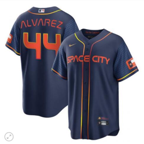 Nike Men's Houston Astros  Alvarez #44 City Connect Jersey