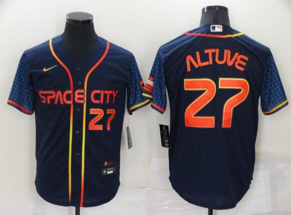 Nike men's Houston Astros Jose Altuve #27 City Connect Jersey