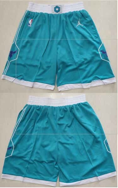 Men's Charlotte Hornets Aqua Mitchell & Ness Shorts