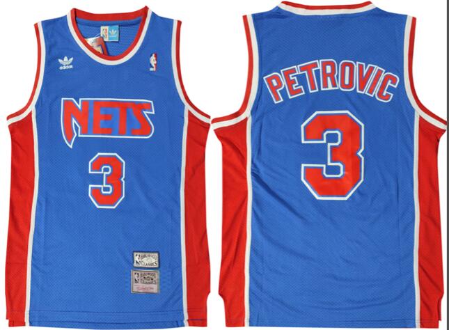 Men Drazen Petrovic New Jersey Nets