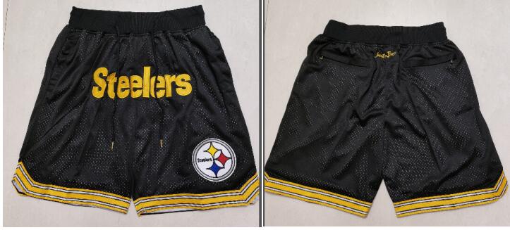 Men's Pittsburgh Steelers Stitched Shorts