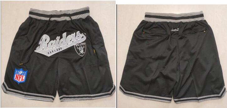 Men's Las Vegas Raiders shorts with pockets