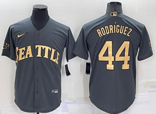 Julio Rodriguez #44 Seattle Mariners Men's All Star Stitched Jersey