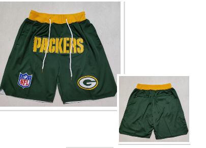 Men's Green Bay Packers Green Just Don Swingman Shorts