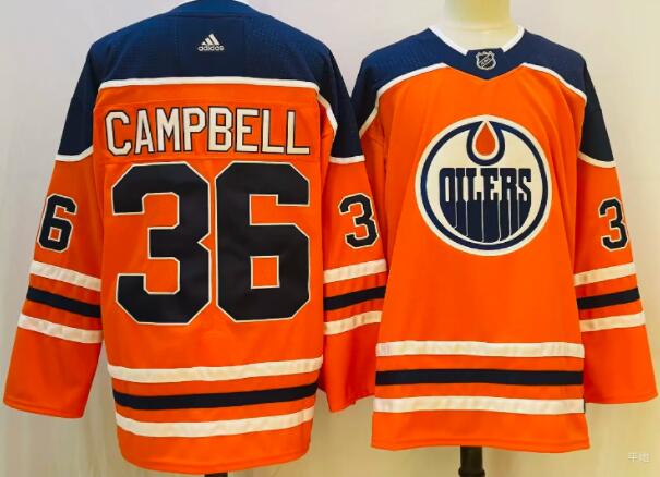 Jack Campbell Edmonton Oilers Men's Stitched Jersey