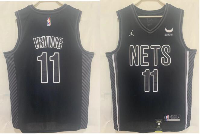 Men 2022-23  Brooklyn Nets #11 Kyrie IRVING  New Stitched Jersey