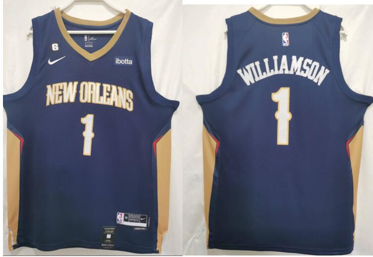 Men's Zion Williamson New Orleans Pelicans Nike   Stitched Jersey