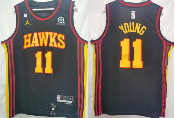 men's Trae Young Atlanta Hawks Jordan Brand 2022/23  Jersey