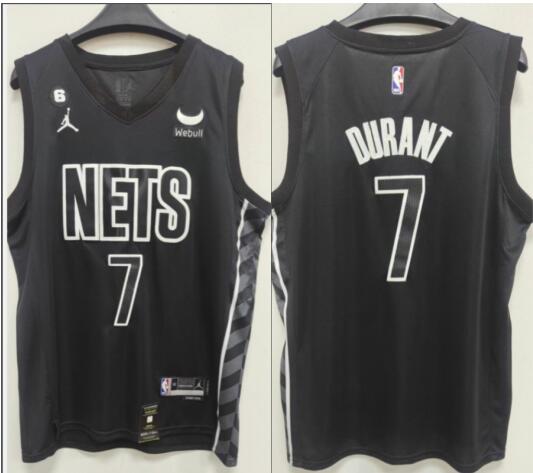 Men 2022-23 Brooklyn Nets #7 Kevin Durant New Stitched Jersey