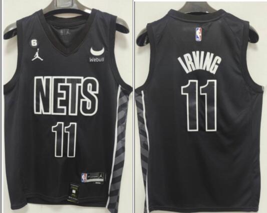 Men 2022-23 Brooklyn Nets #11 Kyrie IRVING New Stitched Jersey