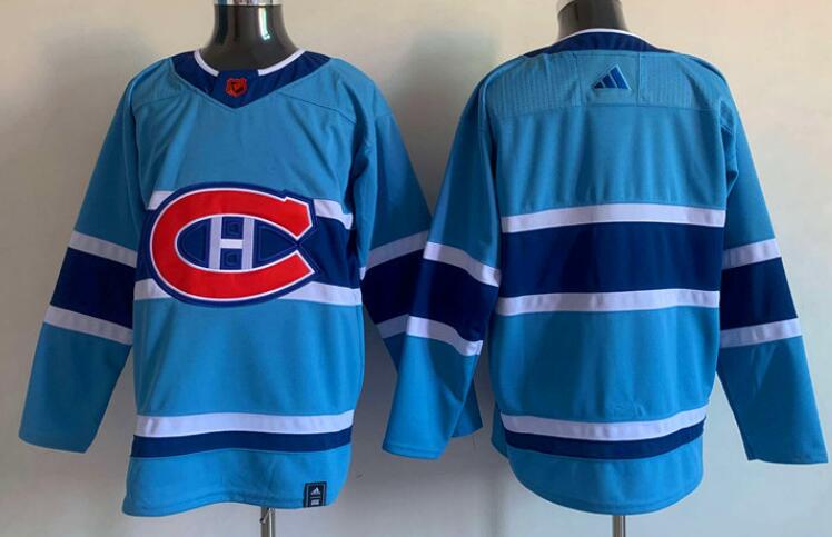 New Men's Montreal Canadiens  Blank Stitched NHL Jersey