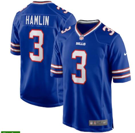 Men's Damar Hamlin Buffalo Bills Nike  Jersey