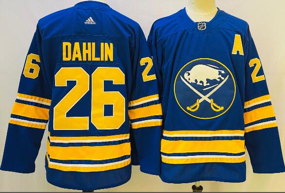 Men's Fanatics Branded Rasmus Dahlin Royal Buffalo Sabres  stitched Jersey