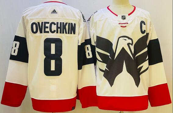 Men's Washington Capitals #8 Alex Ovechkin NEW Stitched NHL Jersey