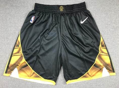 Men's Golden State Warriors  Black 2022-23 City edition Stitched Shorts