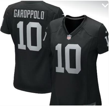 Jimmy Garoppolo Raiders women's Stitched jersey