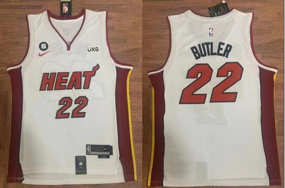 Mens Basketball Jerseys Miami Heat Butler Jordan 22 Stitched Jersey