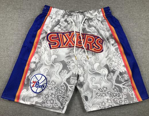 Men's Philadelphia 76ers stitched Shorts