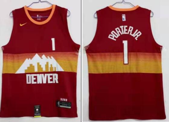 Men's Michael Porter Jr. 1 Denver Nuggets stitched jersey