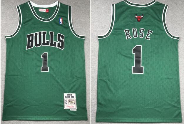 Swingman Derrick Rose Chicago Bulls 2008-09 Jersey