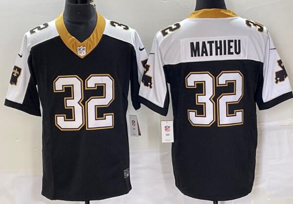 Men's Nike Tyrann Mathieu  New Orleans Saints stitched jersey