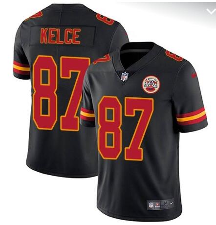 Men's Kansas City Chiefs #87 Travis Kelce